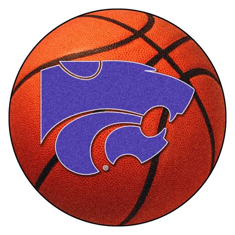 FanMats® 3742 - Kansas State University 27" Dia Nylon Face Basketball ...