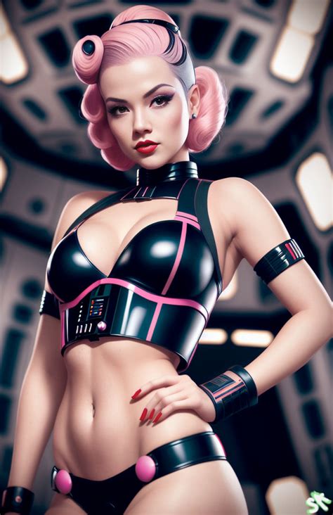 Star Wars Pin Up Girl By Saleart On Deviantart