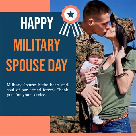 Military Spouse Appreciation Day Template Postermywall