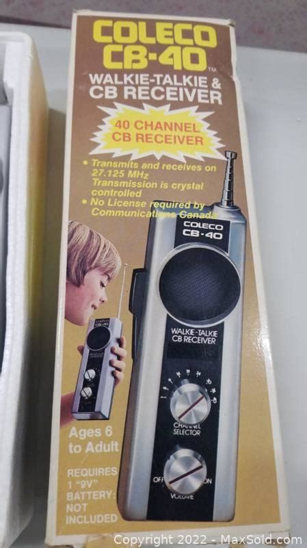 Vintage Coleco Cb Walkie Talkie