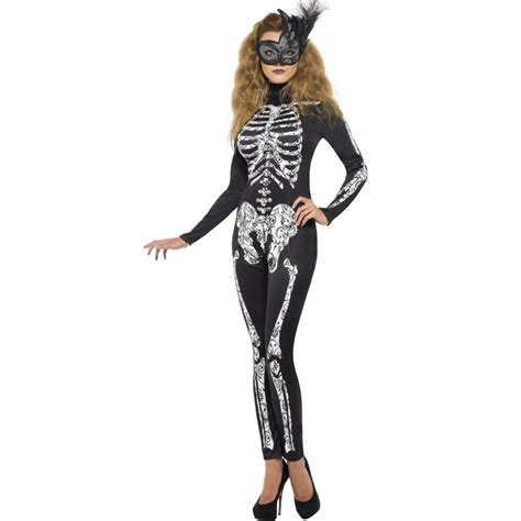 Adult Costume Fever Soleil Skeleton Fancy Dress Costumes Party Shop