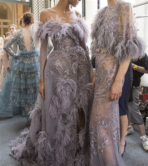 Backstage At Zuhair Murad Couture Fall Winter