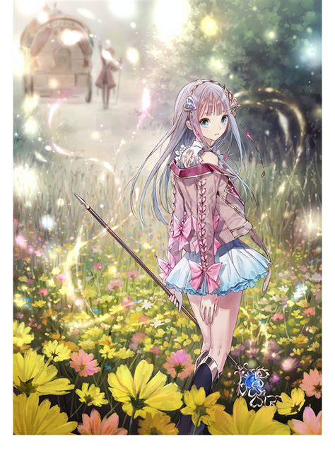 Safebooru 2girls Atelier Series Atelier Lulua Bangs Bare Shoulders Blunt Bangs Boots