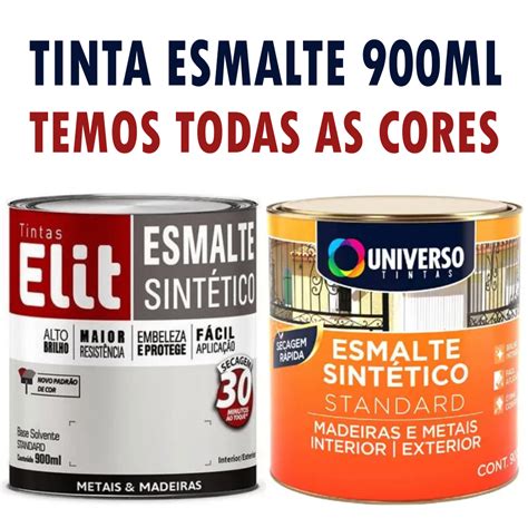 Tinta Esmalte Leo Sint Tico Ml Marca Universo Dacar Ou Elit