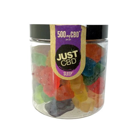 JUST CBD 500MG NIGHT TIME GUMMY BEARS