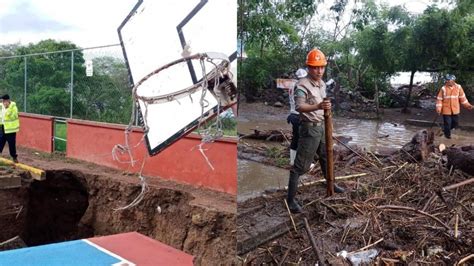 Afectaciones En M S De Municipios De Veracruz Por Fuertes Lluvias