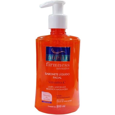 Sabonete L Quido Facial Vitamina C Firmness Nupill Ml Shopee Brasil