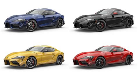 2020 Toyota Supra Colors