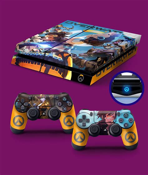 Skin Adesivo Playstation 4 Fat Overwatch Elo7