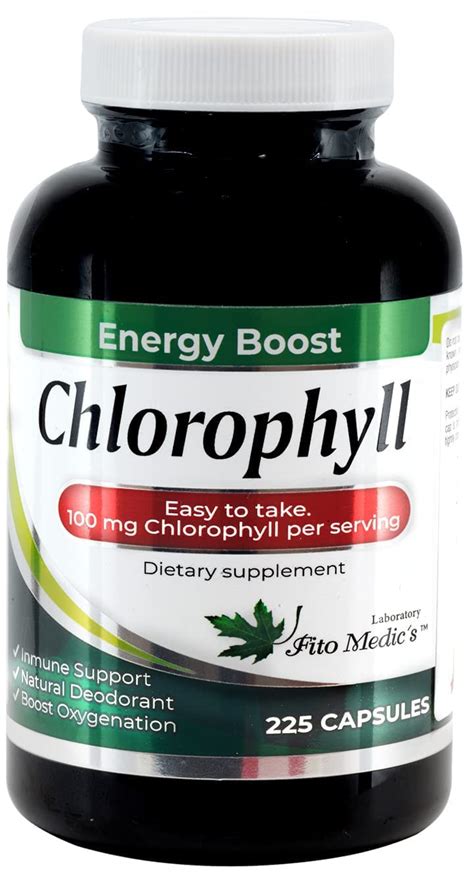 Mua Chlorophyll Capsules Pure Extract High Power 100mg Energy Boost