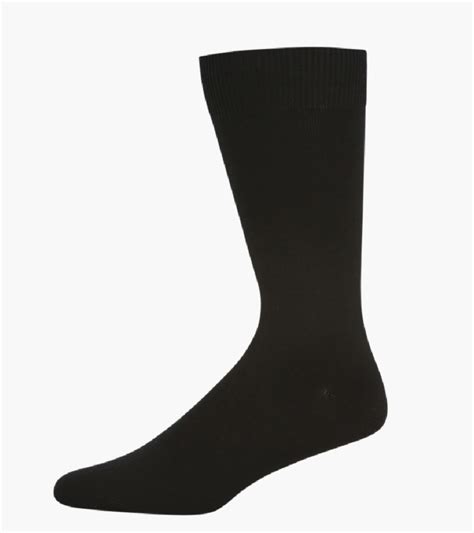 Mens Classic Style Cashmere Blend Crew Socks