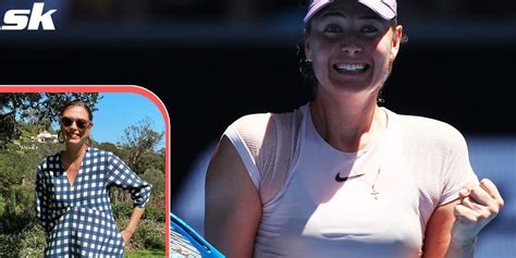 Maria Sharapova basks in the glow of pregnancy by flaunting her baby bump