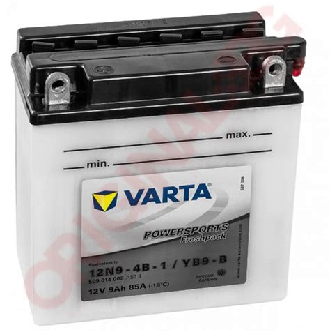 VARTA POWERSPORTS FRESHPACK 12V 9AH 85A Акумулатори Original bg