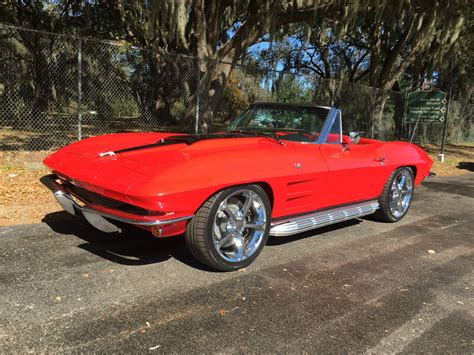 1964 Corvette Resto Mod Ls3 525 Hp Street Shop C6 Chassis 5 Sp