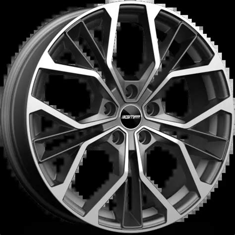 Cerchi In Lega Gmp Matisse Matt Anthracite Diamond Compatibile Skoda