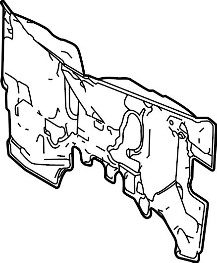 Toyota Sienna Engine Compartment Insulation Front