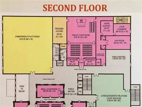 Augusta County Courthouse Floor Plans Lineage Design