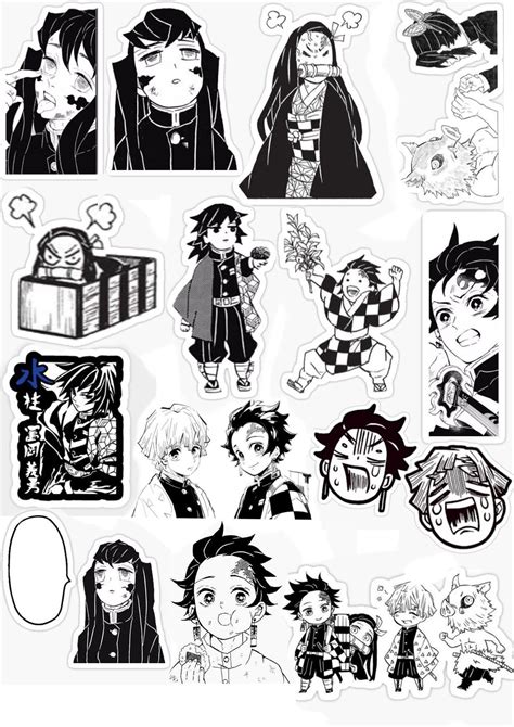 Kimetsu No Yaiba Stickers For Sale Artofit