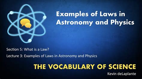 05 03 Examples Of Laws In Astronomy And Physics Youtube