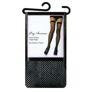 Leg Avenue Stay Up Spandex Sheer Thigh Highs With Silicone Top