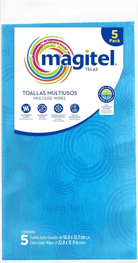 Amazonmagitel Magitel Telas De Limpieza Color Cm X Cm Pack