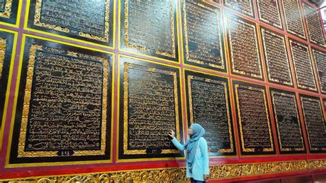 Berkunjung Ke Objek Wisata Religi Al Quran Al Akbar Palembang Al Qur