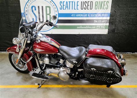 2009 Harley Davidson Flstc Heritage Softail Classic Seattle Used Bikes