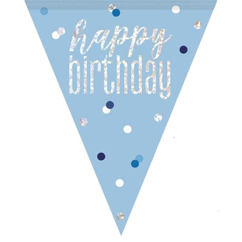 Happy Birthday Printable Flag Banner