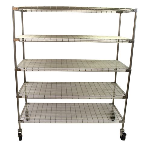 Adjustable Shelf Rack with Wire Shelves