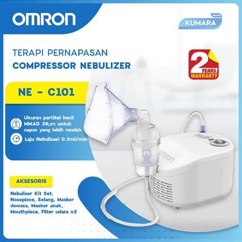 Jual Omron Nebulizer Compressor Ne C Terapi Uap Pernafasan