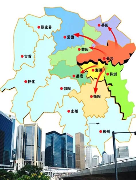 2017年湖南各市gdp：长株潭和环长株潭城市群，再谈城市群价值！