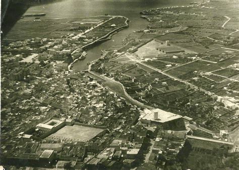 Menorca IMATGES DEN PRIMER Ciutadella Vista aèria de 1953