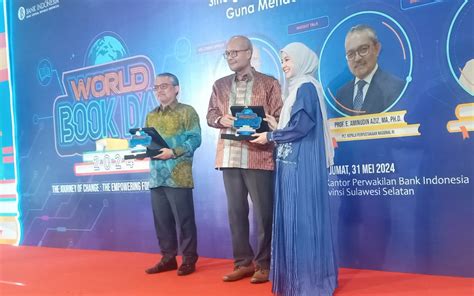 Gelar Talkshow Dorong Literasi Generasi Muda BI Sulsel Hadirkan Artis