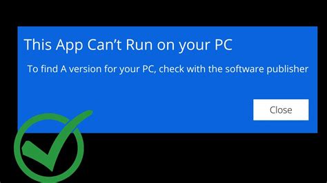 How To Fix This App Cant Run On Your PC In Windows PART I YouTube