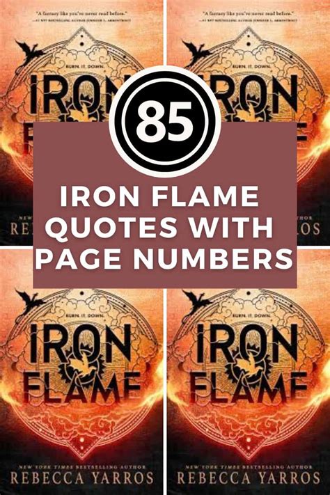 85 Best Iron Flame Quotes (With Page Numbers)