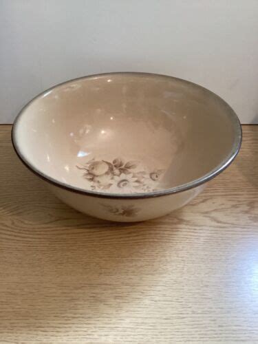 Denby Memories Handcrafted Fine Stoneware Large Bowl 10 5 VGC