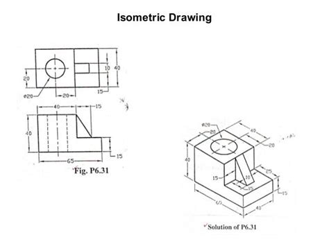 Basic Mechanical Engineering drawing