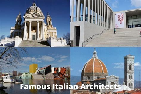 10 Most Famous Italian Architects Artst