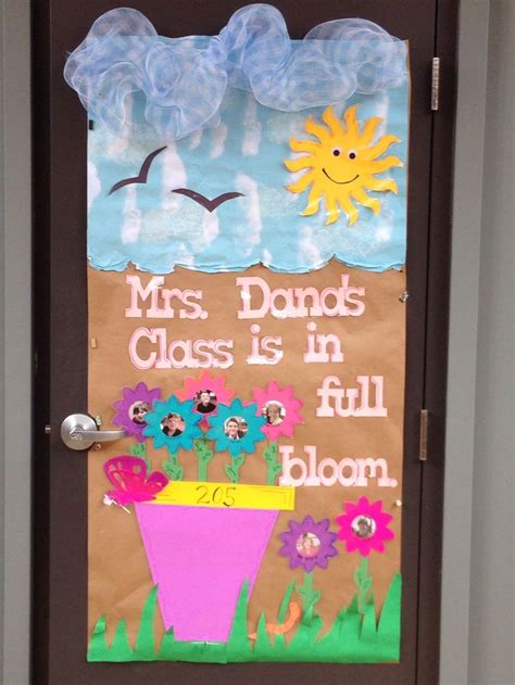 Spring Door Idea Door Decorations Classroom Spring Door Decoration Spring Door Decoration