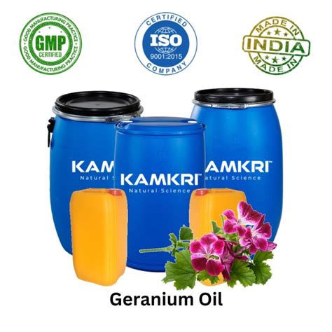 Geranium Oil Purity 100 Packaging Type Plastic Bottles At Rs