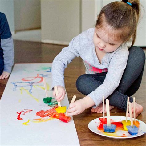 Preschool Painting: Unleash Creative Fun with Colorful Art Activities!