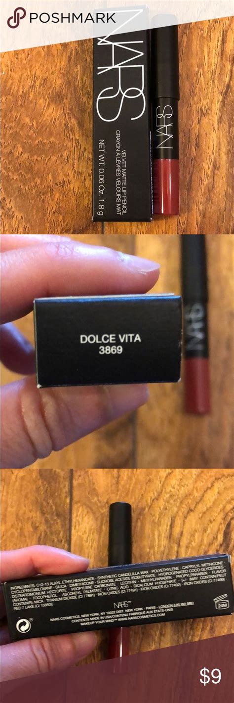 Nars Velvet Matte Lip Pencil In Dolce Vita 0 06oz Nars Velvet Matte