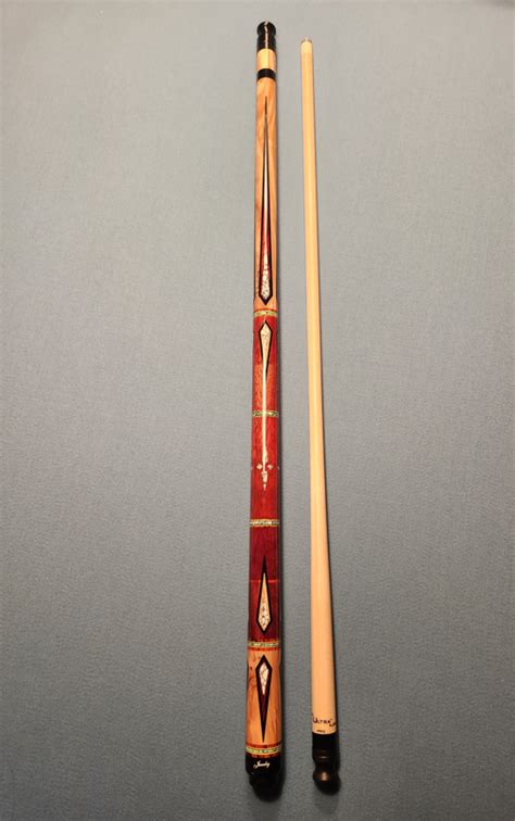 New Jacoby Custom Cue Model 0417 38 W Ultra Pro Maple Shaft 12 75