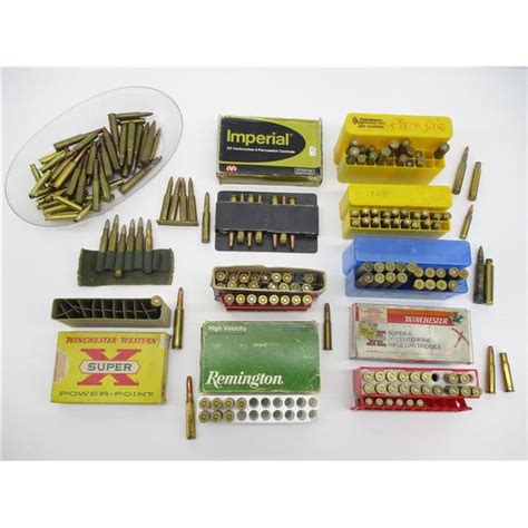 Assorted Rifle Ammo Lot