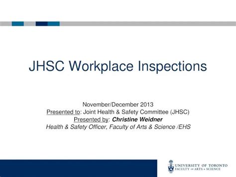 Pdf Jhsc Workplace Inspections University Of Pdf Filejhsc