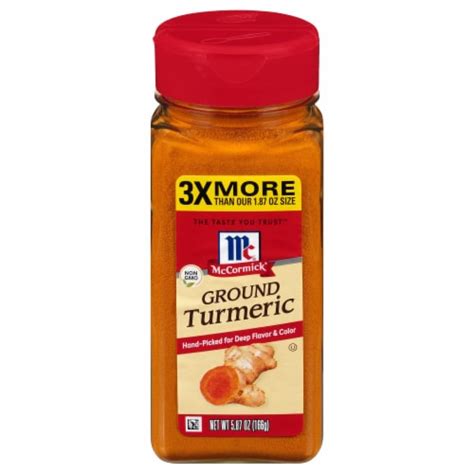 McCormick Ground Turmeric 5 87 Oz Kroger