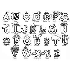 Abc Coloring Pages | Coloring Pages Picture