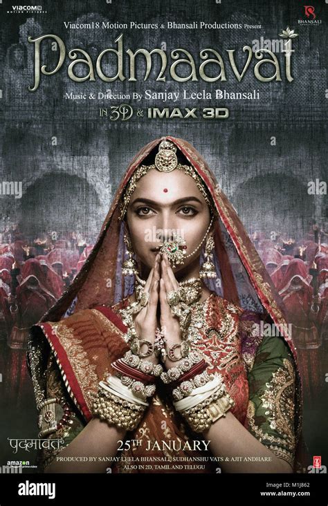 PADMAAVAT, (aka PADMAVATI), Indian poster in English, Deepika Padukone ...