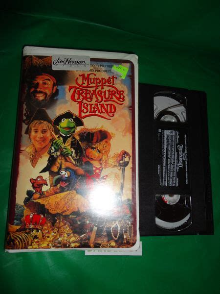 Jim Henson Walt Disney Muppet Treasure Island Vhs Movie 1996 Vhs