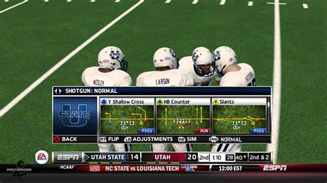 NCAA Football 14 Dynasty Mode Opening Game YouTube